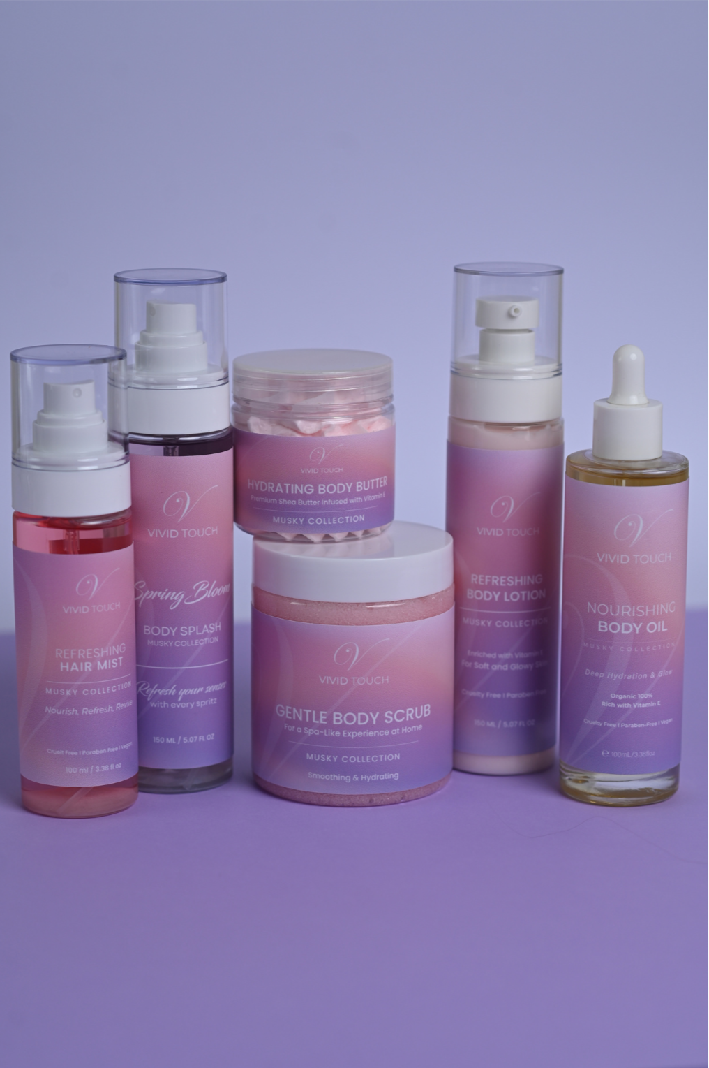 The Vivid Luxe Collection-White Musk