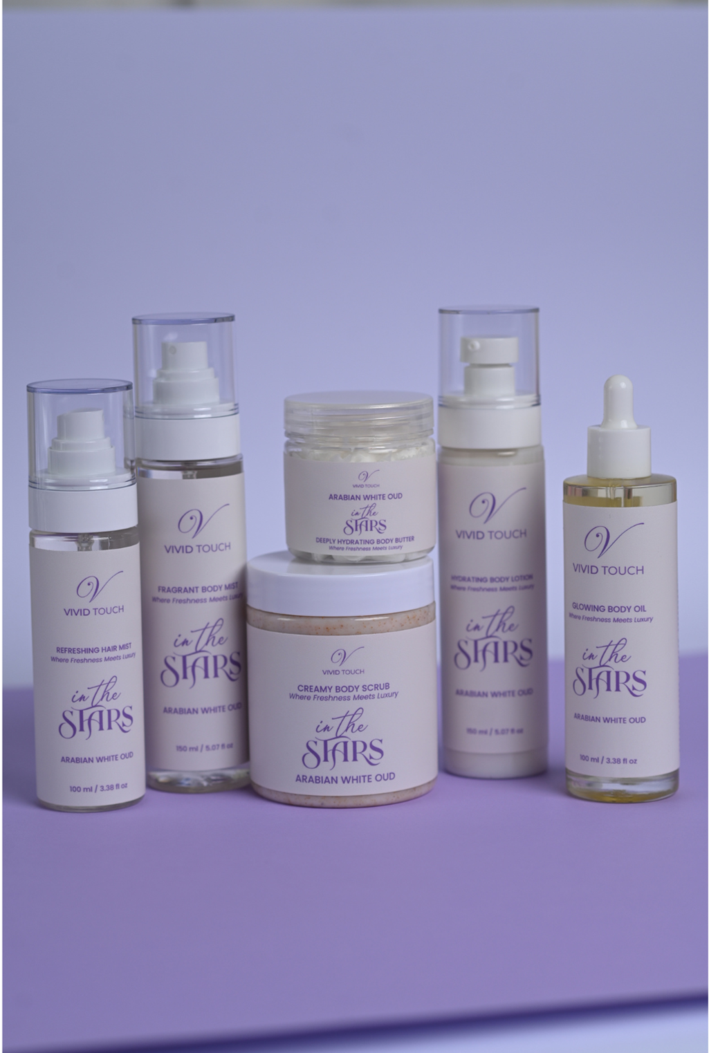 The Vivid Luxe Collection -White Oud Vanilla